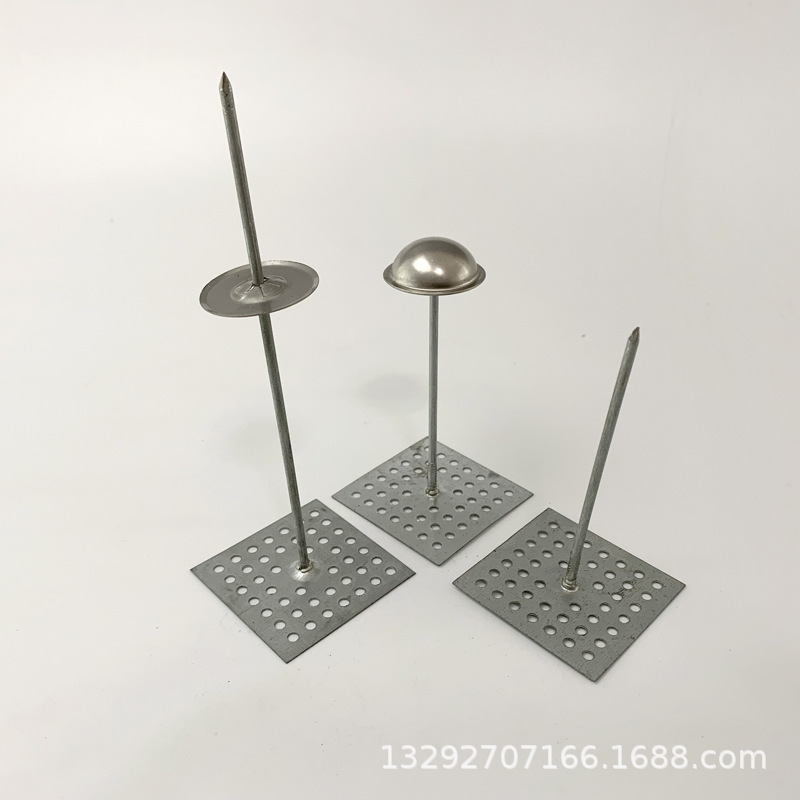 断熱釘、断熱ロックウール釘、粘着釘、固定ガラスロックウールアンカーネジ、エアコンダクト粘着多孔質釘|undefined