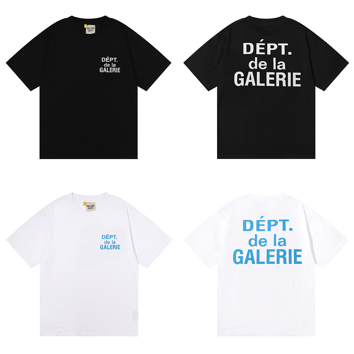 Camisetas de verano de moda de laGALERIIE, informales, de manga corta, para hombre y mujer, holgadas, estampadas, de gran tamaño
