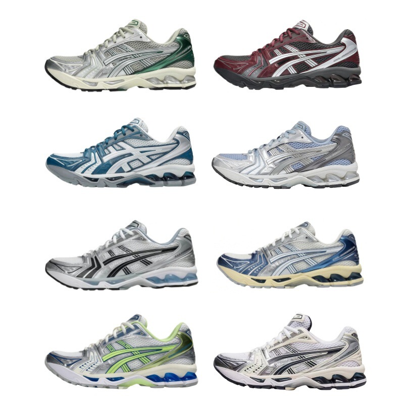 Kayano14 Mesh Breathable Non-Slip Wear-Resistant Running Shoes Versatile Casual Sports Shoes Shock-Absorbing Men's and Women's Running Shoes K14