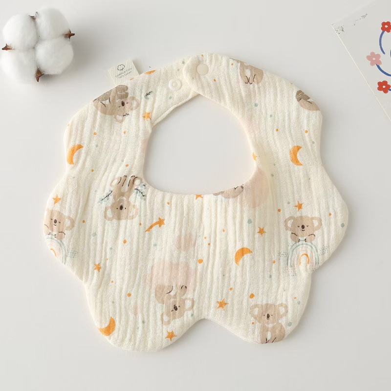 Gauze cotton bib