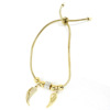 Bracelet stainless steel, golden jewelry, Korean style, internet celebrity