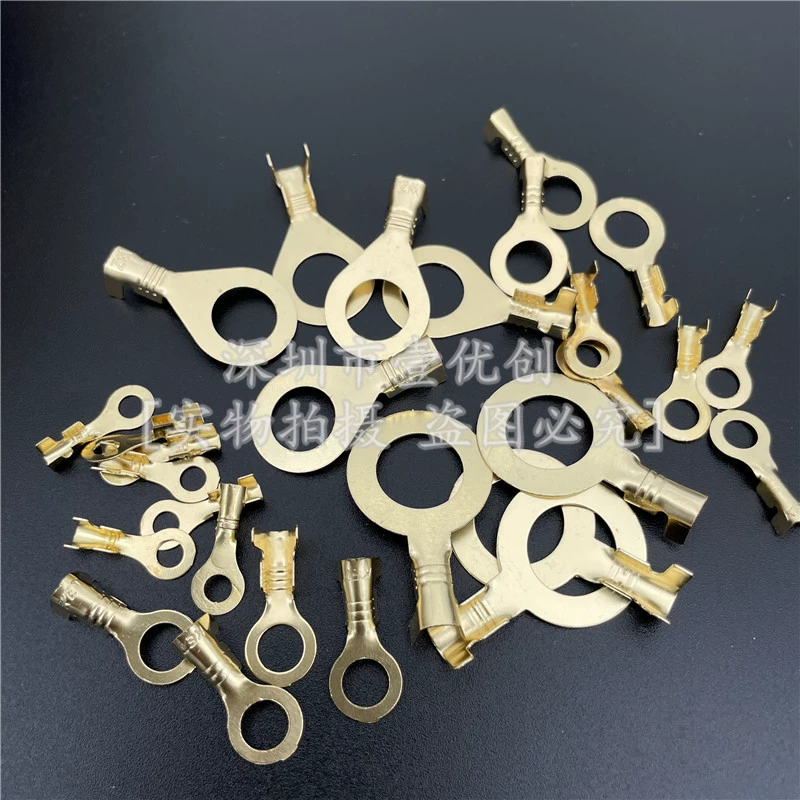 M3/4/5/6/8/10 Круглый заземляющий элемент U-образного типа Вилочное кольцо Заземляющее кольцо Ухо Клемма холодного прессования