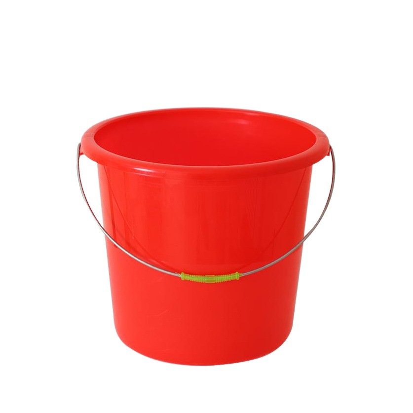 Factory wholesale thickened plastic portable bucket mop bucket fishing bucket household plastic small bucket with lid