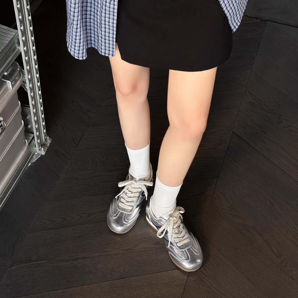 Chaonan zapatos blancos de todo fósforo de suela suave zapatos casuales retro de estilo de ballet transpirable para mujer zapatos de entrenamiento alemanes de fondo plano para niños zapatos de mujer