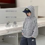 男孩长袖连帽秋季上衣