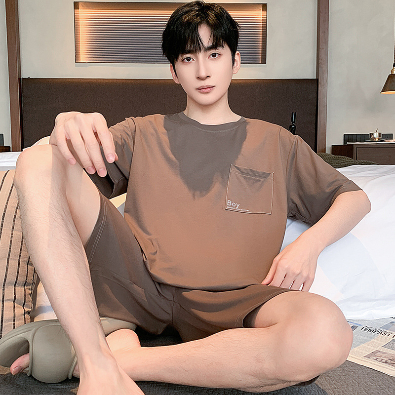 Q-N62628 [100% 면 남성용 홈웨어]]