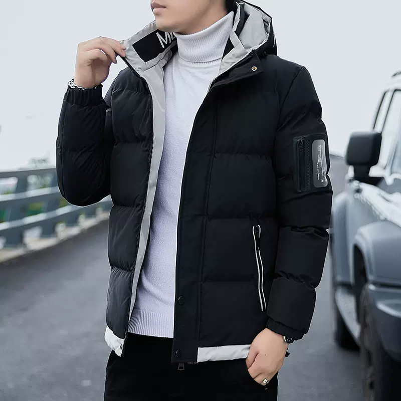 男士棉衣外套2022新款冬季韩版潮流秋冬装棉袄青年棉服男工厂批发