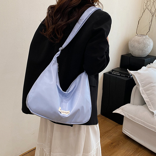 Leisure Soft Face Large Capacity Bag for Women 2025 Spring Versatile Crossbody Bag Commute Versatile Shoulder Tote Bag