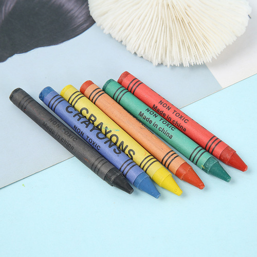 Manufacturer wholesale early childhood education children's graffiti crayons 6 colors art supplies creative painting oil pastels