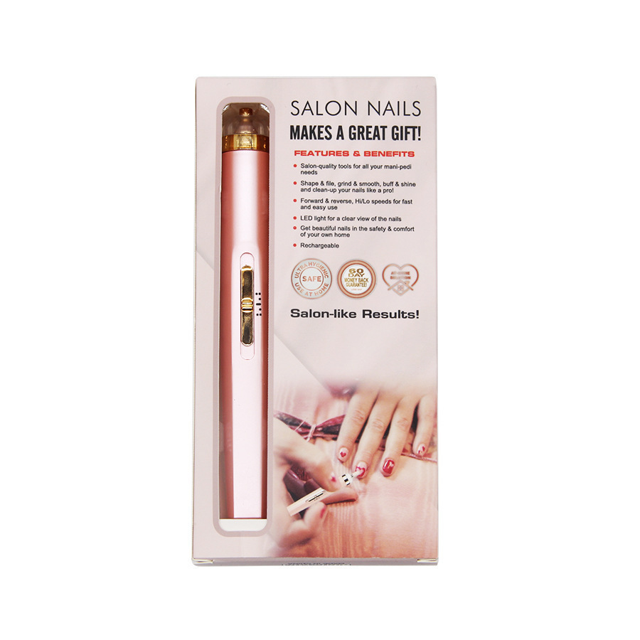 Mini máquina pulidora de uñas eléctrica pequeña herramienta removedor de uñas máquina de uñas portátil exfoliante traje de uñas