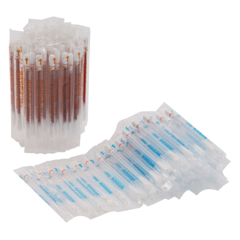 Наружные портативные спиртовые ватные тампоны для царапин раны