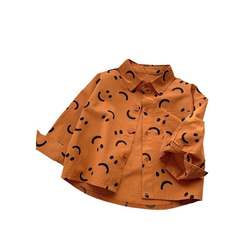 Camisas de mangas largas para niños, ropa de otoño 2025, ropa de algodón para niños, ropa casual coreana, camiseta para niños, camiseta para niños, camiseta