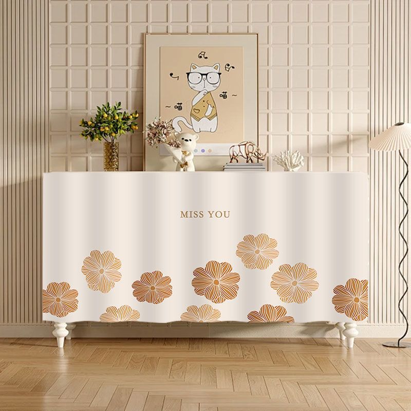 Cabinet Cover Curtain, Kitchen Clutter Cover Curtain, Cabinet No-Drill Cloth Curtain, Doorless Cabinet Dustproof Curtain, Magic Tape Curtain