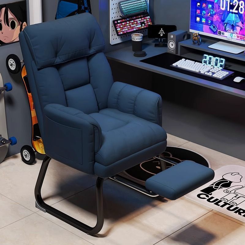 silla de dormitorio silla de computadora silla de oficina estética silla de respaldo hogar silla de computadora sedentaria