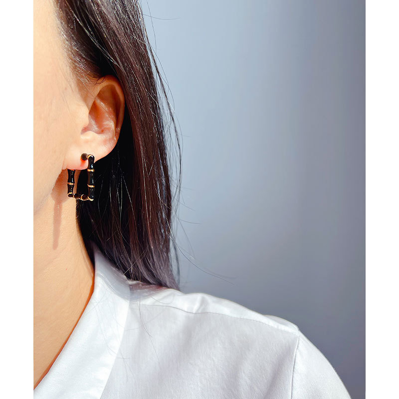 Fashion Geometric Copper Plating Ear Studs 1 Pair
