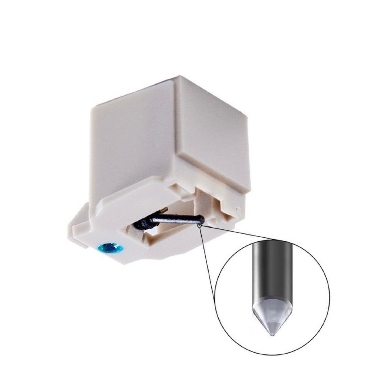 新唱针备用针适用黑胶唱片机留声机动磁唱头钻石针尖材质AT3600L