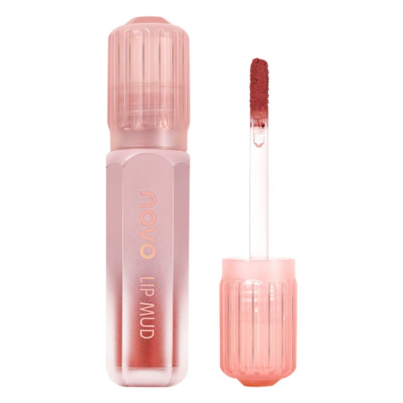 NOVO Mist Air-Sensitive Lip Mud Студенческая Вечеринка Белая и водостойкая Губная помада для губ и щек двойного назначения
