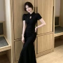 弹力新款显瘦气质连衣裙