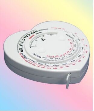 塑胶心形（BMI）卷尺
