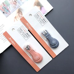 今之逸品防飛濺指甲鉗不鏽鋼m號指甲剪指甲刀美甲工具帶膠套批發