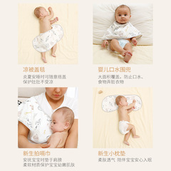Newborn baby terry spit-up nursing pad shoulder absorbent soft mouth wipe, bamboo cotton gauze baby large bib wholesale