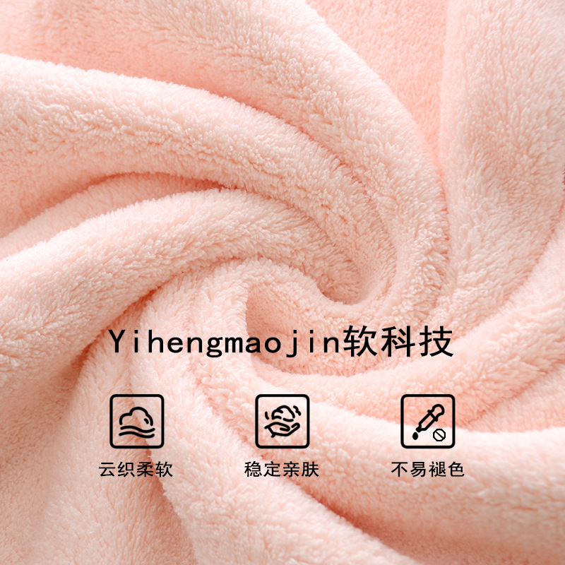 가을과 겨울 홈 성인 잠옷 여성 느슨한 목욕 타월 산호 양털 두꺼운 긴 소매 후드 흡수 목욕 가운 착용