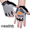 Street summer non-slip silica gel breathable design gloves for yoga, fingerless