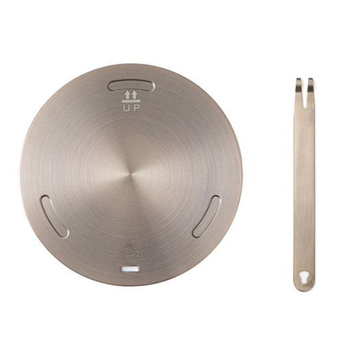 New induction cooker heat conductor plate heat conductor super magnetic pad stainless steel heat conductor plate rose gold stove accessories