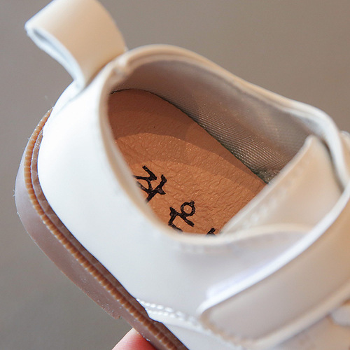 Children's Leather Shoes  Spring and Autumn New Style British Style Small Leather Shoes Soft Surface Non-Slip Performance Shoes Men's and Women's Toddler Shoes