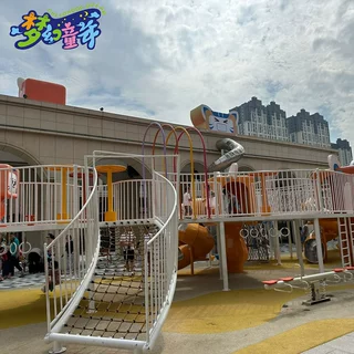 景区无动力乐园设计商场游乐设备厂家小区不锈钢滑滑梯设计定做