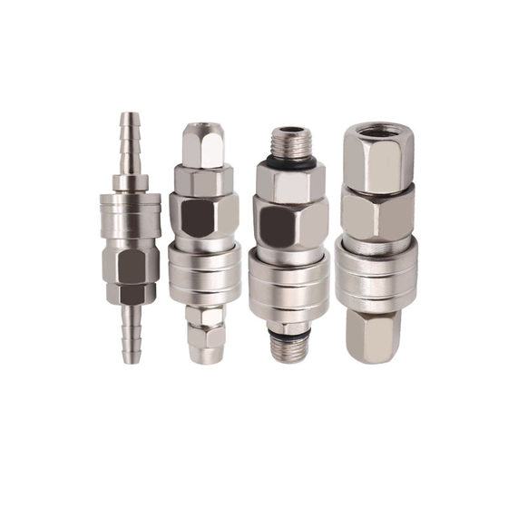C- type self-locking quick connector pneumatic tool air compressor hose air pump high pressure PU air pipe SM/PP/SP20