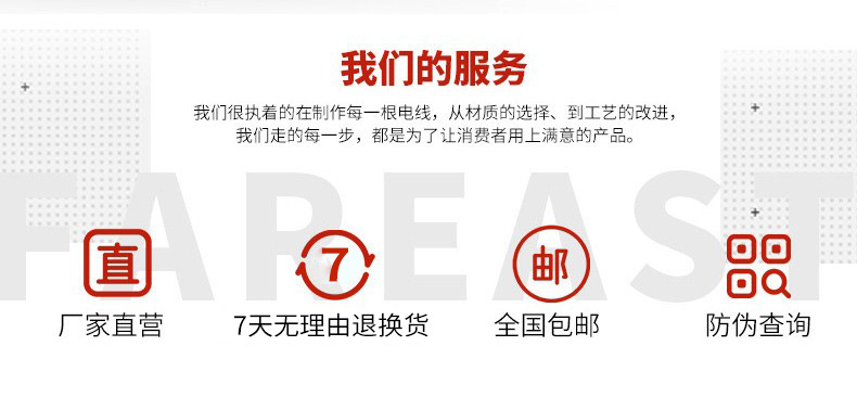 Кабель медный одножильный Far East Cable BV 10мм² негорючий
