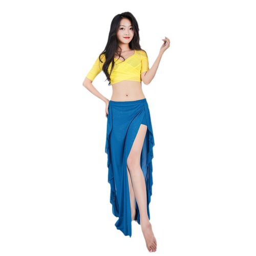 Dancer, belly dance costume for women, new suit, autumn group suit, long skirt, performance suit, practice suit 5553