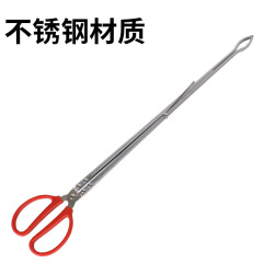 升級款耐腐蝕鋼絲鱔魚鉗黃鱔螃蟹小龍蝦泥鰍夾不鏽鋼防滑垂釣工具