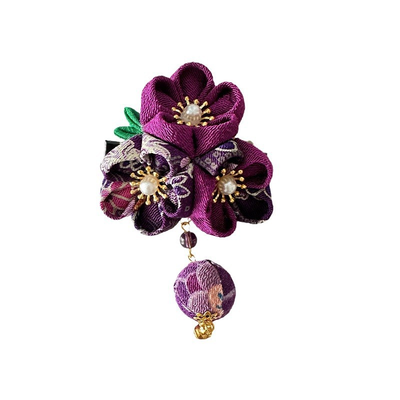 Accesorios de estilo antiguo Hanfu Horquilla con flecos Joyería de estilo japonés Accesorios de ropa clásica japonesa Accesorios de fotografía COS image 6