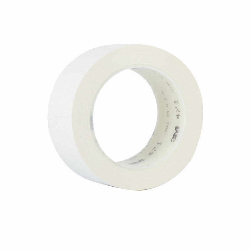 3m471 cinta de advertencia que no deja marcas suelo PVC rojo y blanco 5S marcado posicionamiento negro y amarillo logotipo 3m cinta de identificación