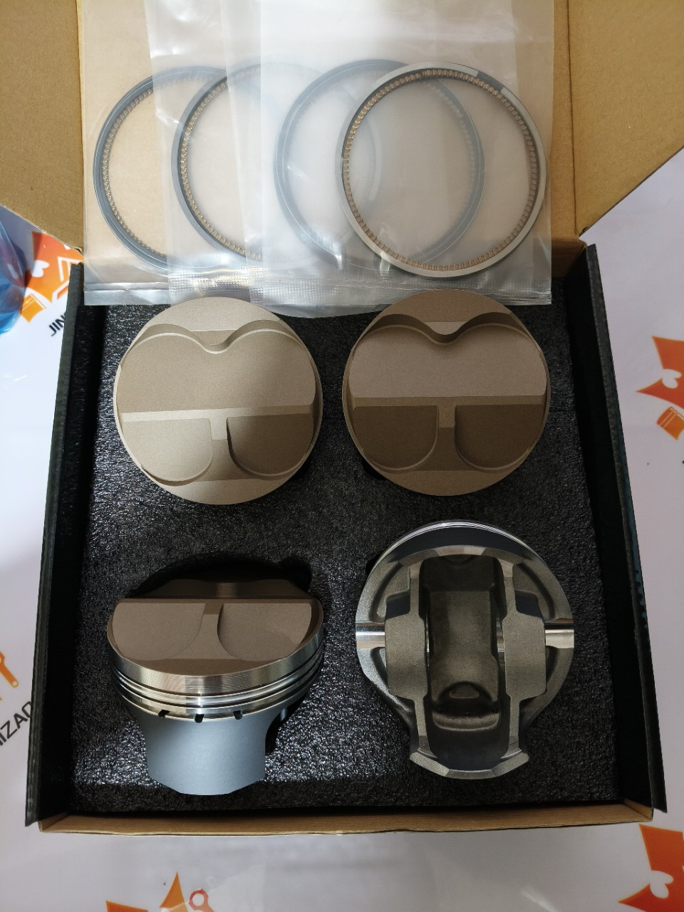 K24 Forged Piston, 13010Ppa000, 13010Raaa01, Suitable for K24A/2.4L