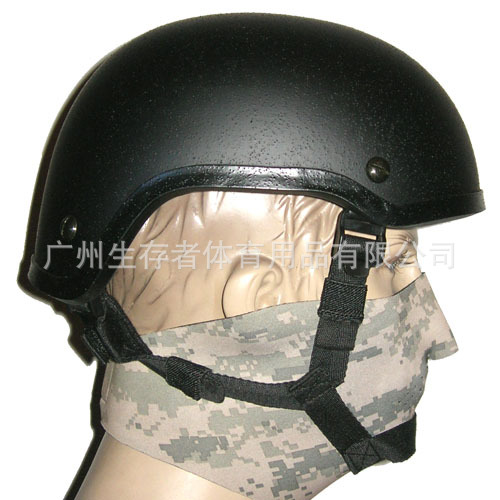 Mickey MICH2001 casco de fibra de vidrio casco táctico campo a prueba de explosiones casco militar ventilador equipo al aire libre