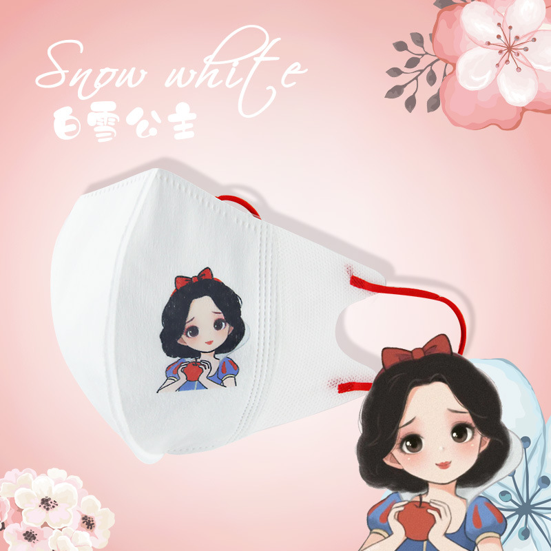 Klein Blue Bear Máscara para padres e hijos 3d tridimensional desechable rubor traje independiente adulto invierno cálido máscara femenina