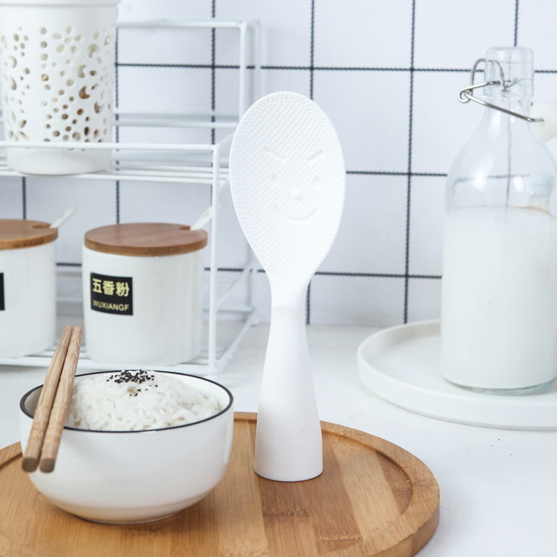 Vertical rice spoon household non-stick rice cooker restaurant rice spoon smiley face canteen rice spoon rice shovel Vertical rice spoon household non-stick rice cooker restaurant rice spoon smiley face canteen rice spoon rice shovel