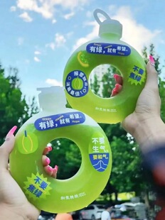 500ML PETG ��͸��ȦȦQQˮ��ϵ�з�ˤ������һ��������ˮ��