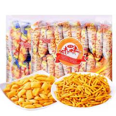 Authentic Aishangmimi Shrimp Strips Crab Flavored Granules 756g 42 Packs Puffed Food Internet Celebrity Casual Retro Snack Big Gift Box 