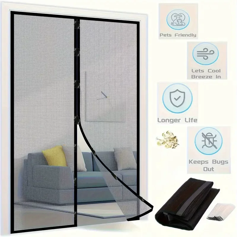 Curtain, summer mosquito repellent