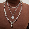 Accessory hip-hop style, detachable universal necklace, European style, internet celebrity, punk style