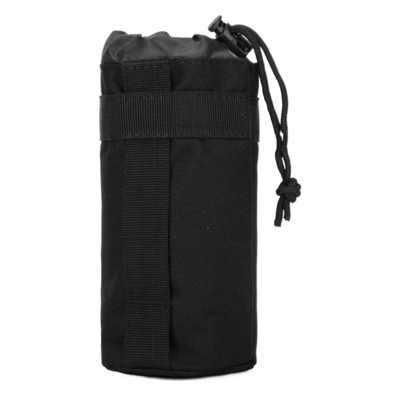 Bolsa de hervidor táctico al aire libre bolsa de la cintura corriendo montañismo hervidor de agua bolsa portátil camuflaje multifuncional hervidor de agua bolsa cordón impermeable