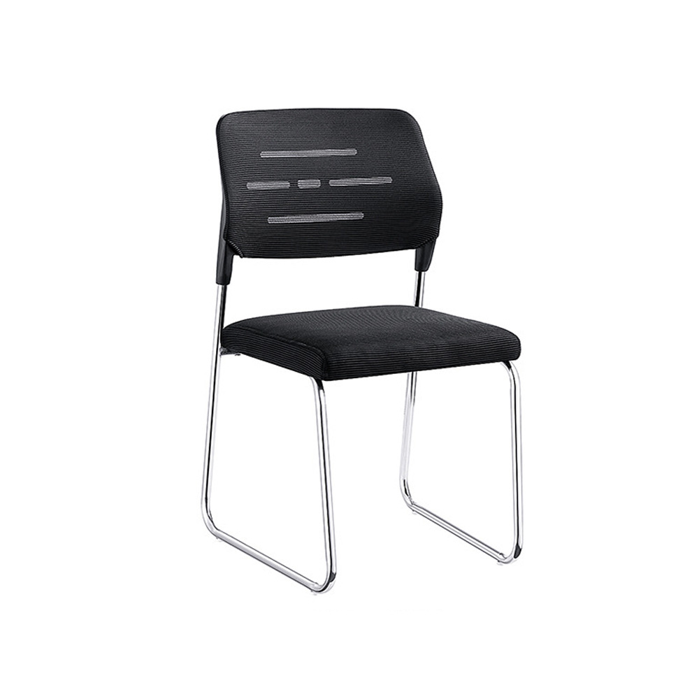 Fábrica al por mayor simple conferencia silla de oficina silla de recepción entrenamiento arco-en forma de silla de personal silla hermana malla silla de la computadora