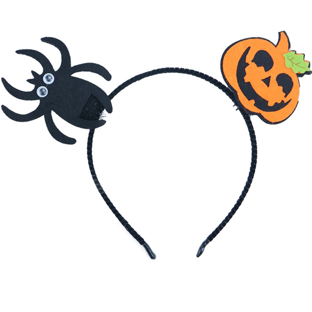 Diadema Temática de Halloween de Plástico y Resina con Diseño de Calabaza para Fiesta de Halloween image 16