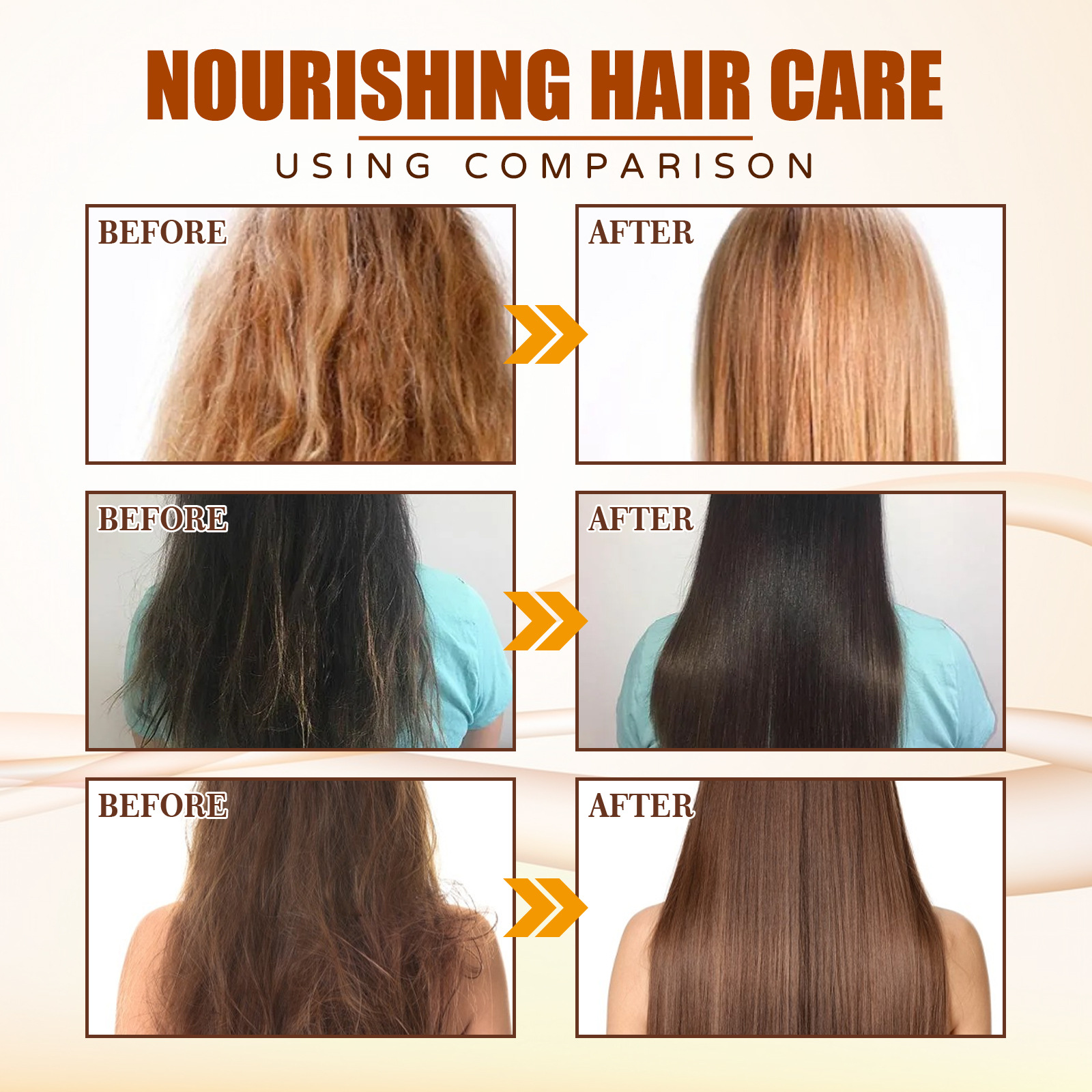 EELHOE jojoba juuksehooldusõli silub kuivi ja kahuseid juukseid, tugevdab juukseid, masseerib peanahka ja hooldab juukseid._voghion.com