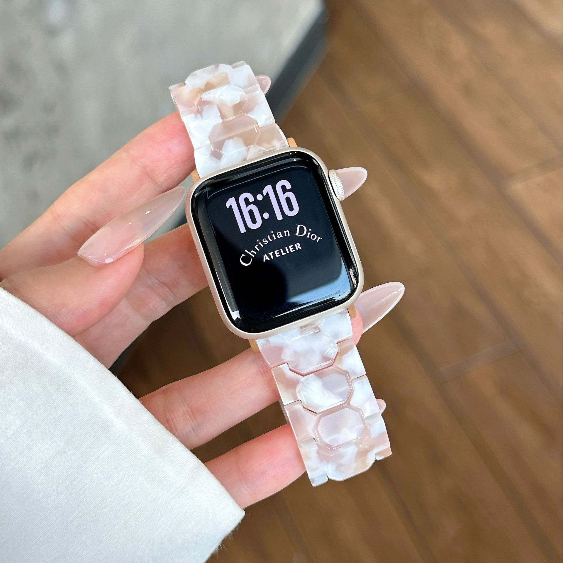 Suitable for S10 Apple 987654 Generation Watch with Inner Hexagonal Resin Men's and Women's Models Xiaomi 8/9Pro Redmi 5/4