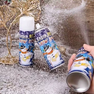 喷雾飞雪仿真雪花片喷雾罐韩剧拍照氛围圣诞派对雪花喷雾白色泡沫